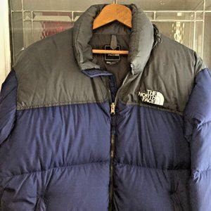 The North Face Mens 1996 Retro Nuptse Jacket 700 Down - Lapis/Blue Size XL